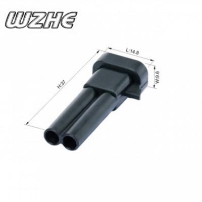 2 Pin Auto Electrical Wire Connectors For Motorcycle