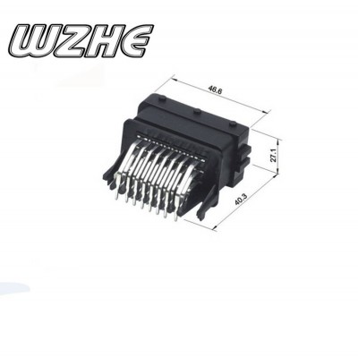 24 Pin Waterproof Auto Pcb Connector