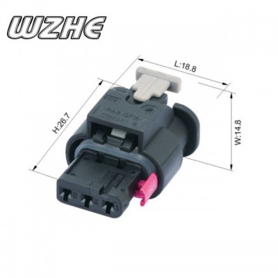 1-1718644-1 AMP 3 Pin 3 Way Female Wire Connector 1-1718644-1